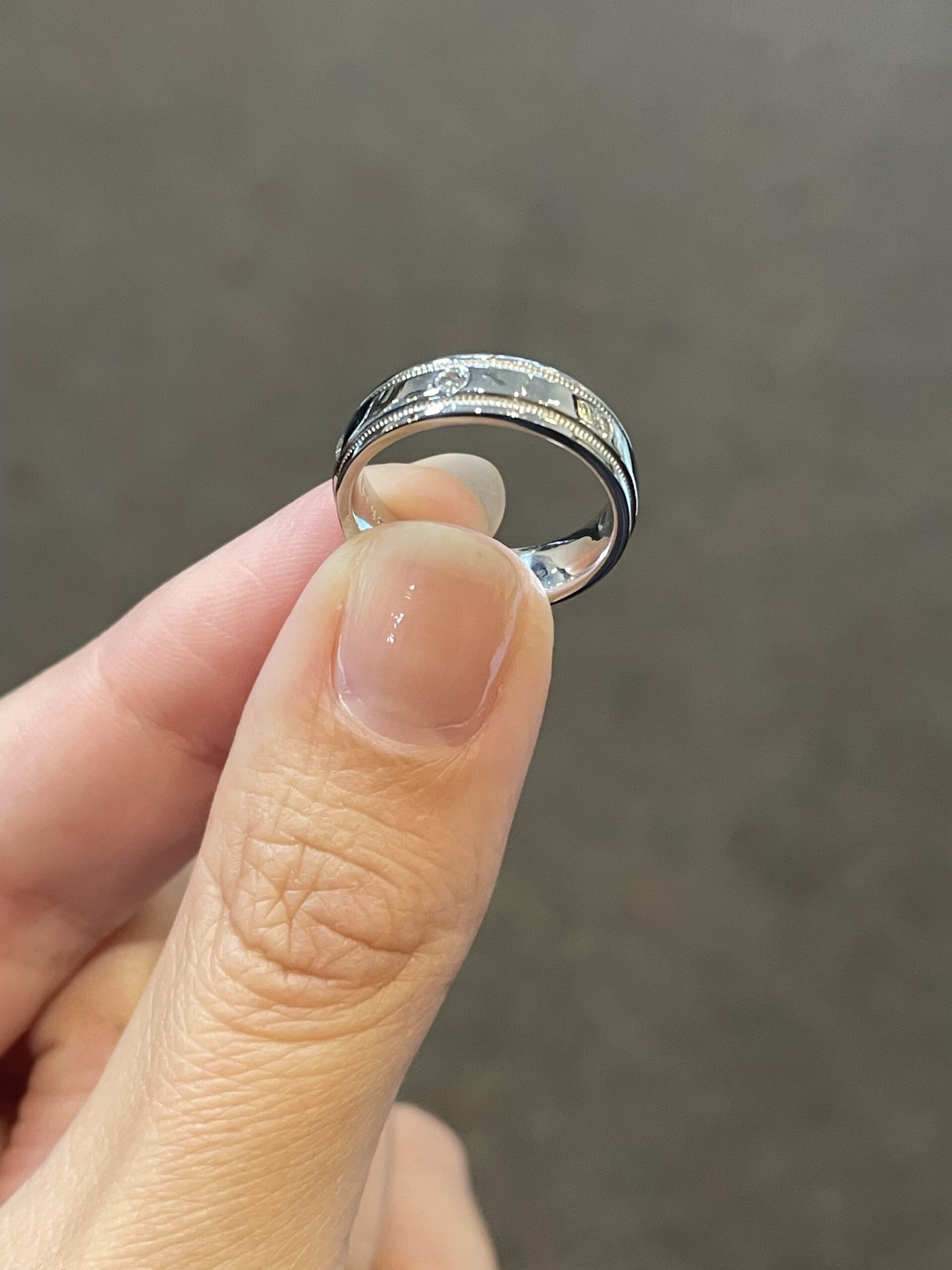 14k White Gold Burnished Set .12 Cttw Genuine Round Brilliant Cut Diamond Eternity Band - Image 16