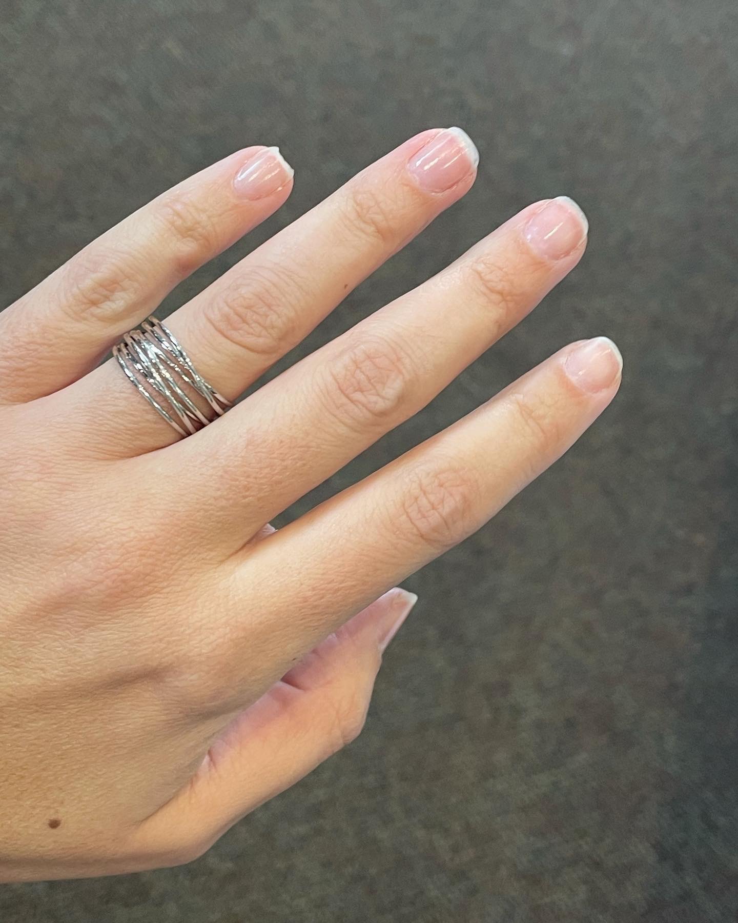 18k White Gold Wire Wrap Ring - Image 6