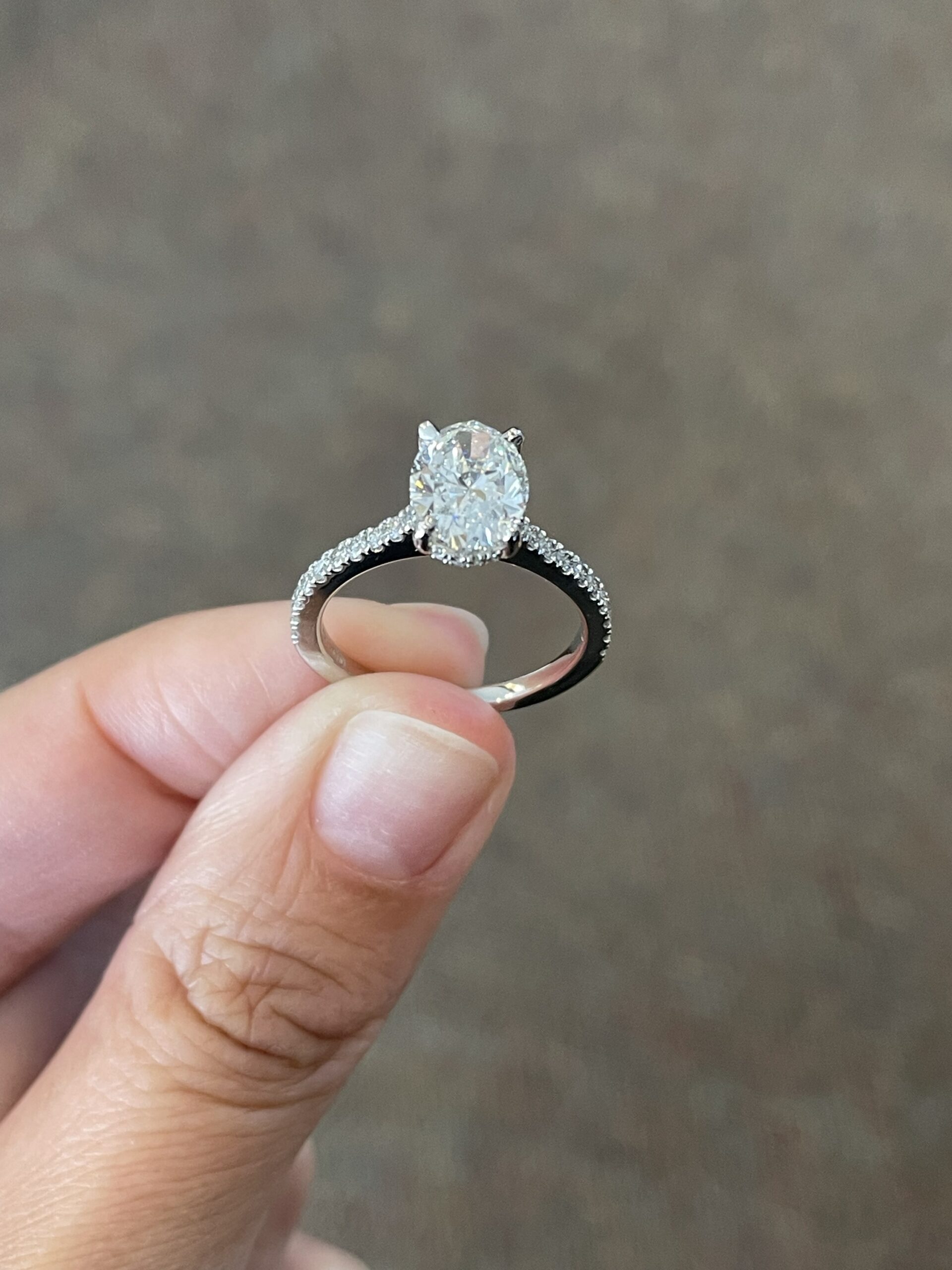 Platinum G.I.A. Certified 1.71 Carat Oval Brilliant Cut Diamond Solitaire - Image 35