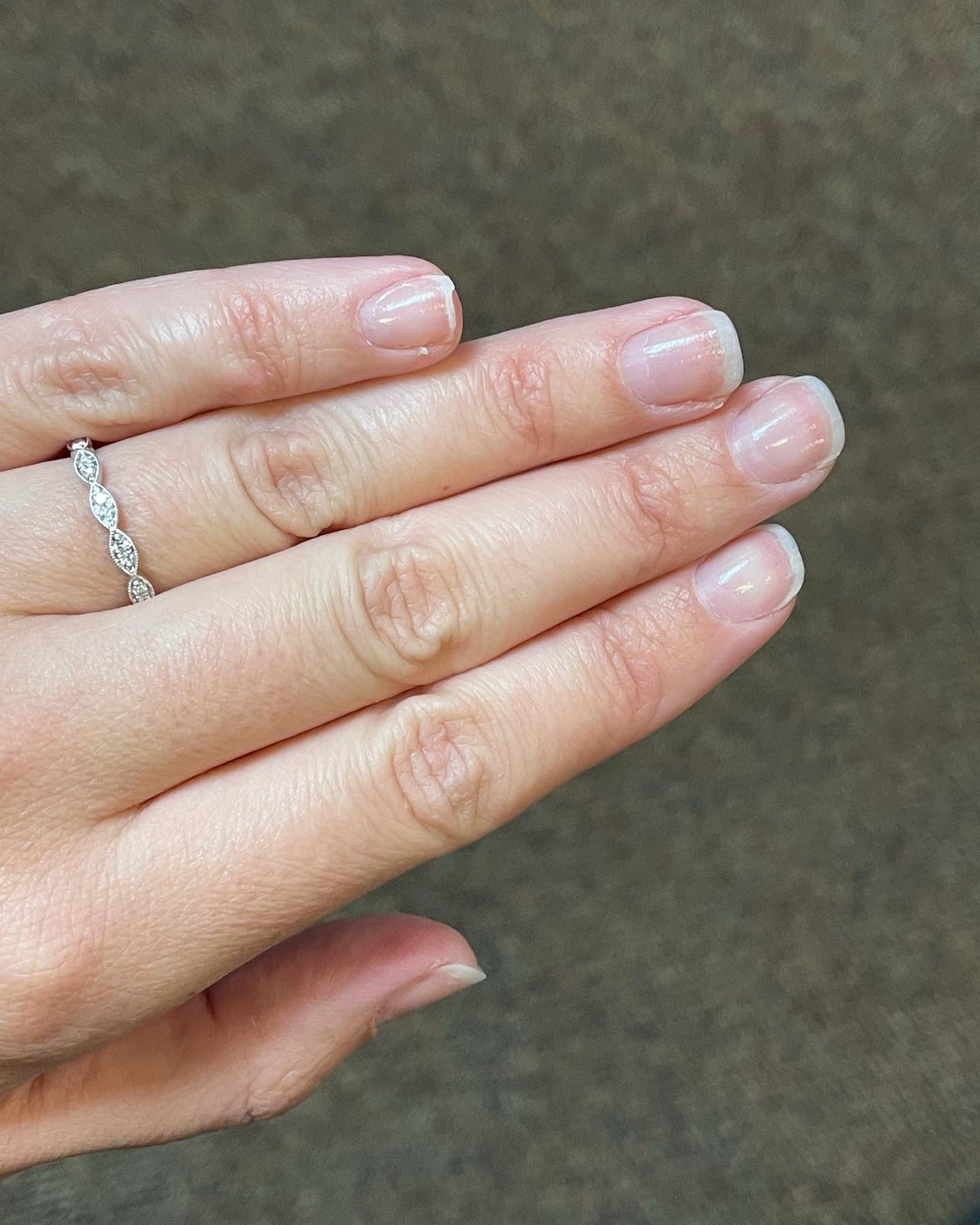 14k White Gold Marquise Motif .18 Cttw Genuine Round Brilliant Cut - Image 8