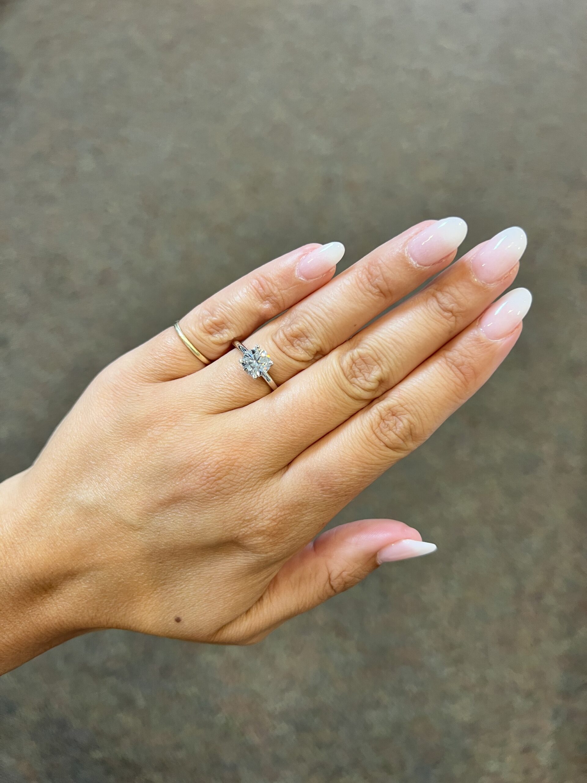 Platinum Genuine Natural GIA Certified 1.59 Carat Round Brilliant Cut Diamond Solitaire - Image 19