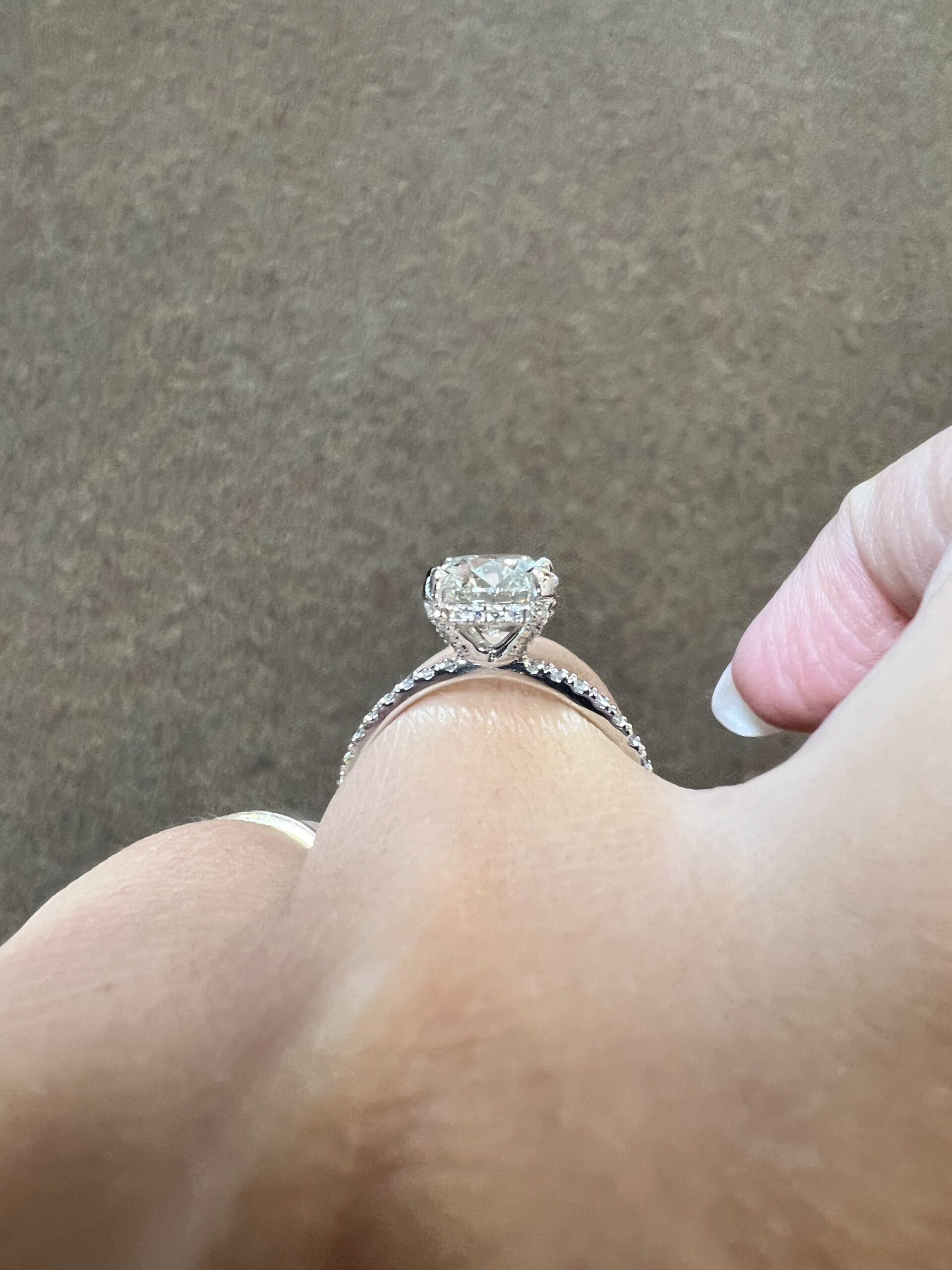 Platinum 2.00 Carat Genuine Natural Round Brilliant Cut Diamond Solitaire - Image 17