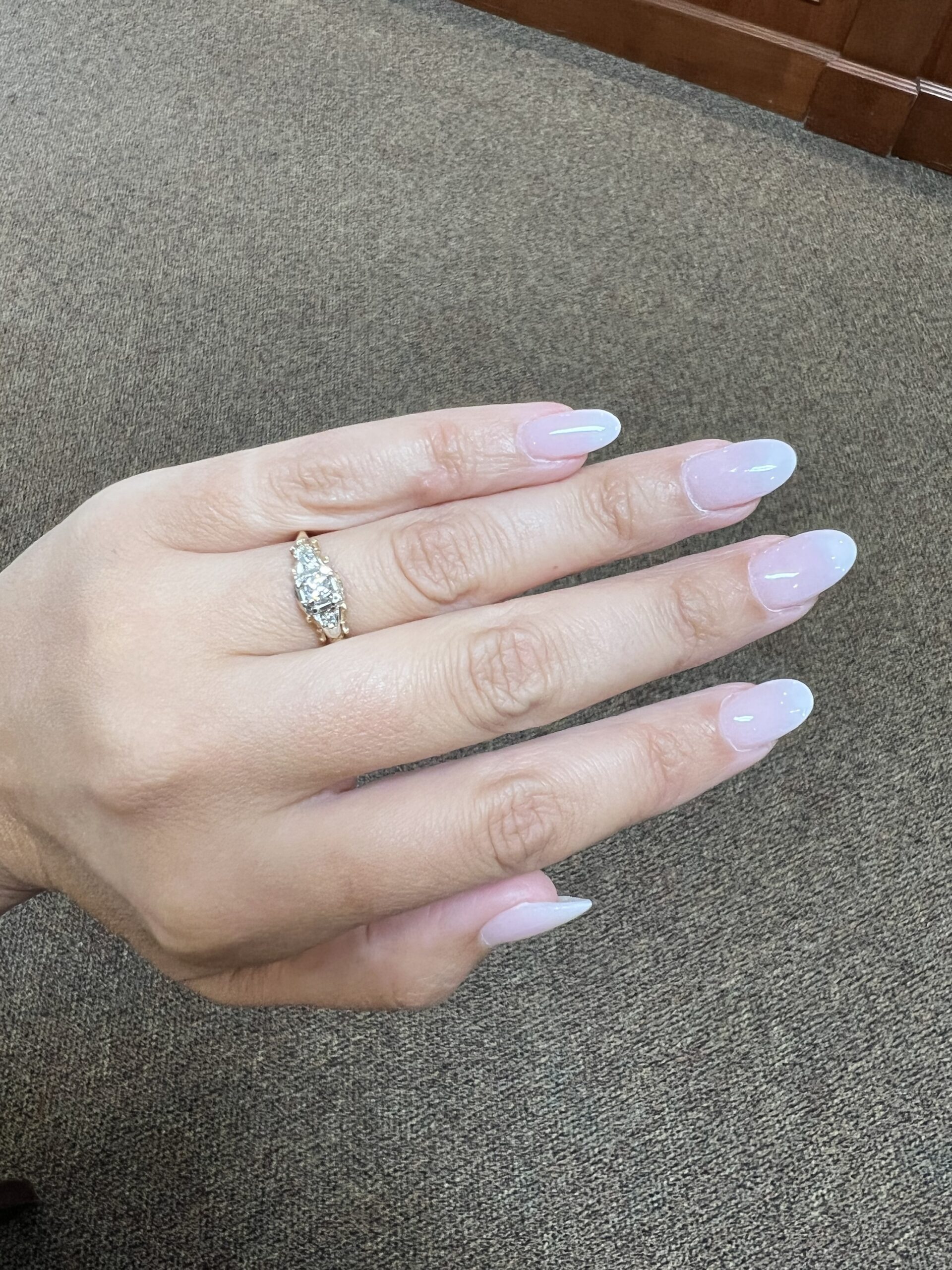 Vintage 14k 2tone .20 Cttw Diamond Ring - Image 10