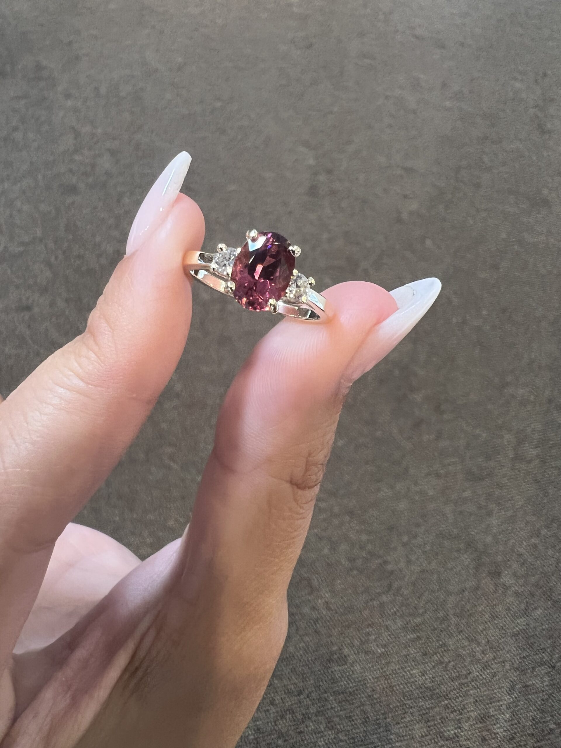 The Pink Tourmaline Ring [2-165] - $0 : Birkbecks Jewellers, Bespoke Gold  Coast Jewellers
