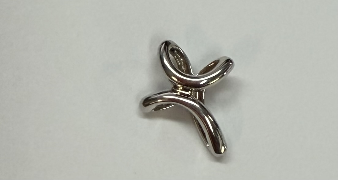 18k White Gold Genuine 1/4 Cttw Round Brilliant Cut Diamond Cross - Image 16