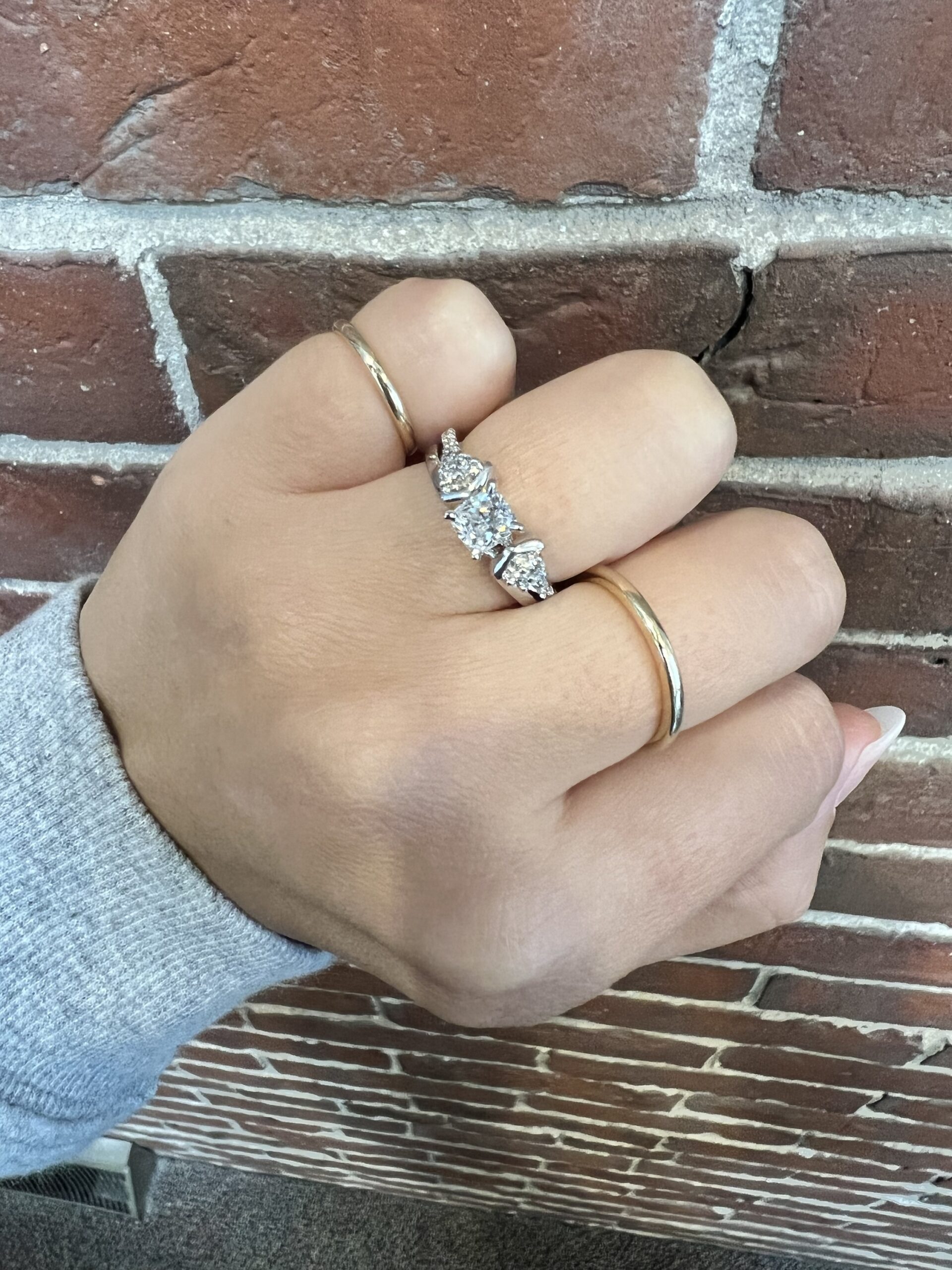 14k White Gold Genuine 1/5 Cttw Diamond Wrap Band - Image 14