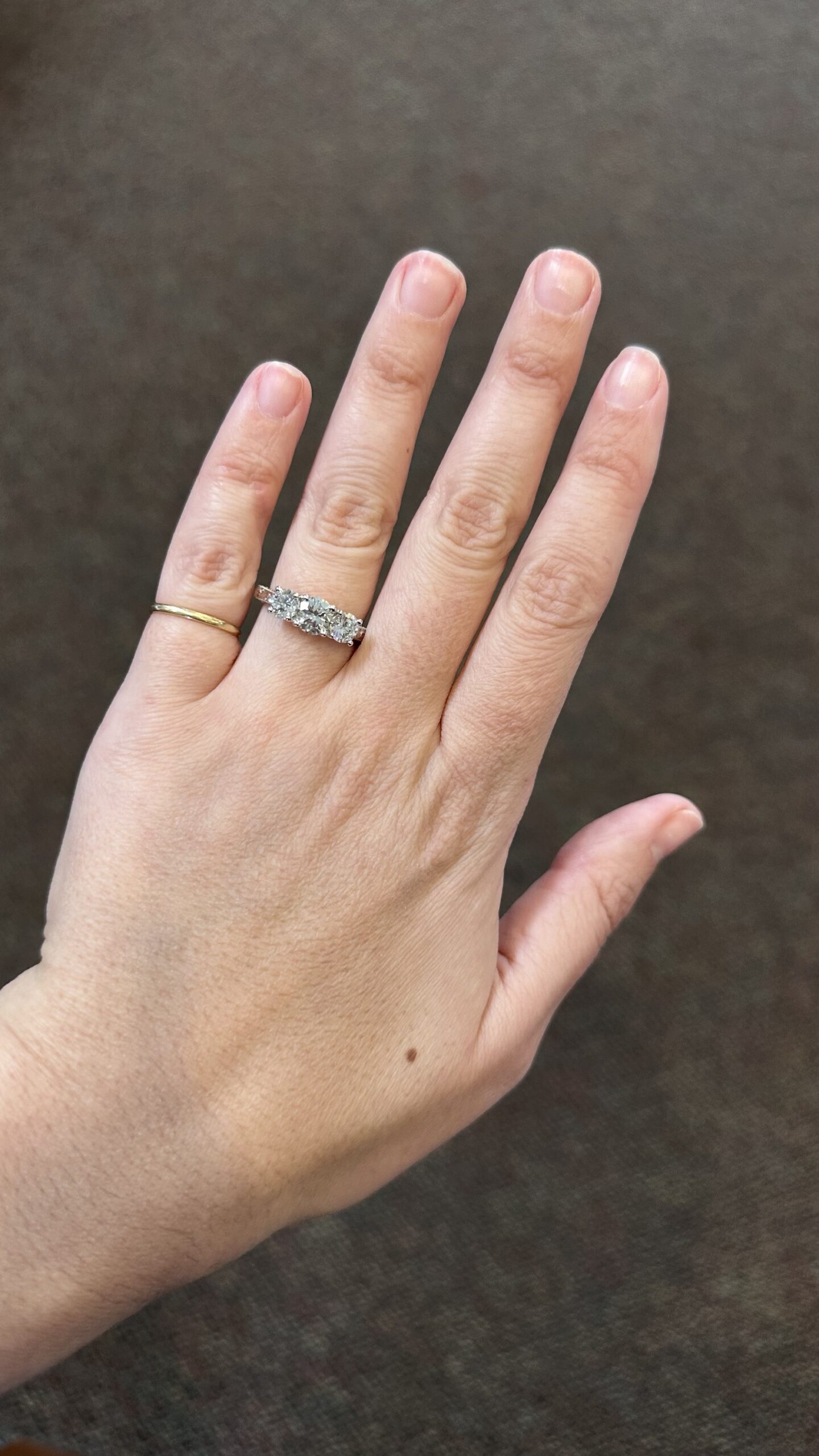 Custom Made Platinum Hand Engraved 1.98 Cttw Round Brilliant Cut Diamond Ring - Image 11