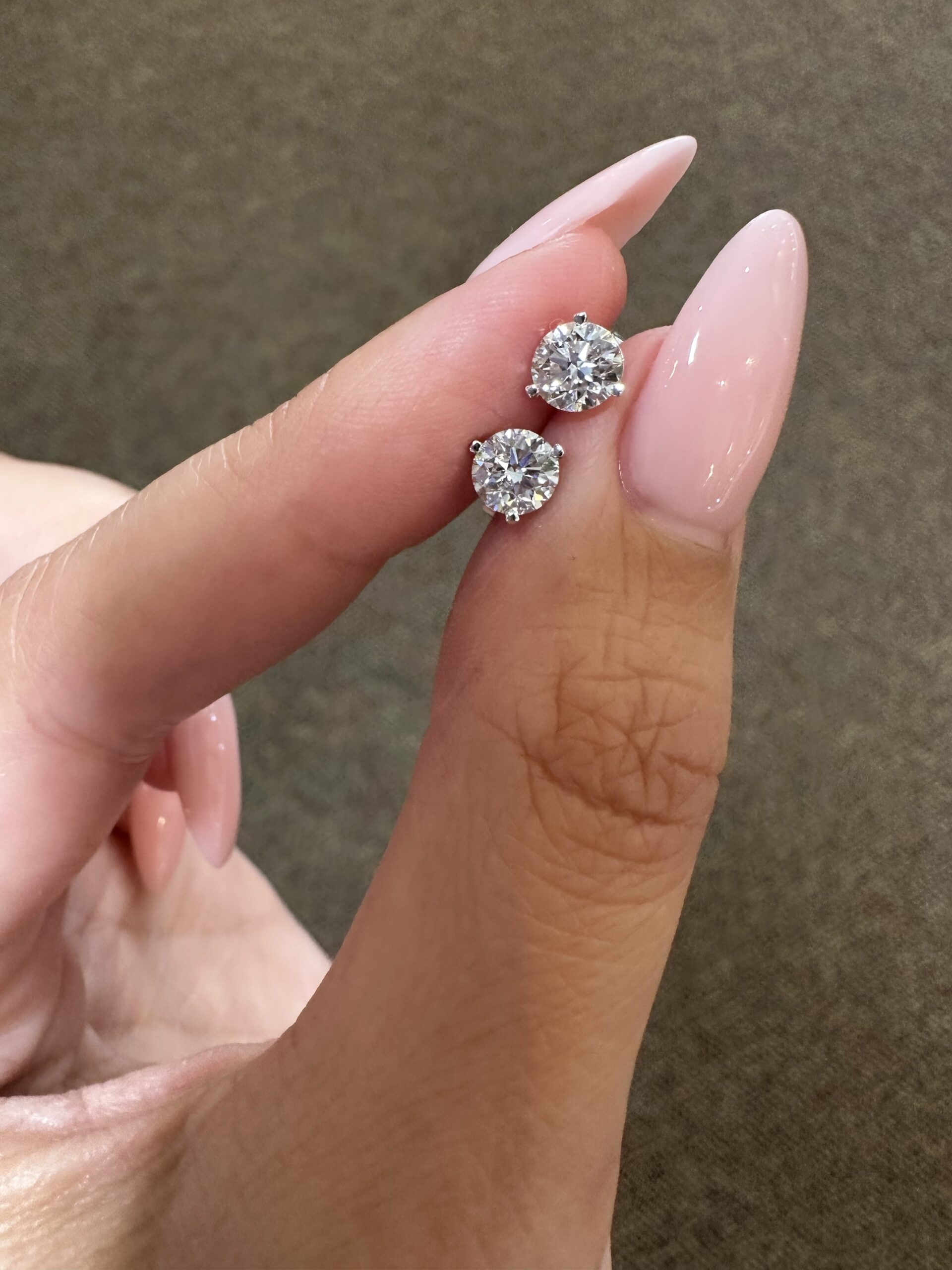 14k White Gold 1.01 Cttw Lab Grown Genuine Round Brilliant Cut Diamonds - Image 7