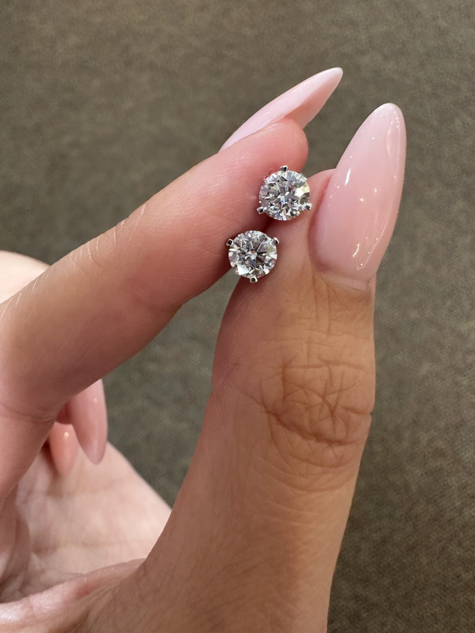 14k White Gold 1.01 Cttw Lab Grown Genuine Round Brilliant Cut Diamonds - Image 8