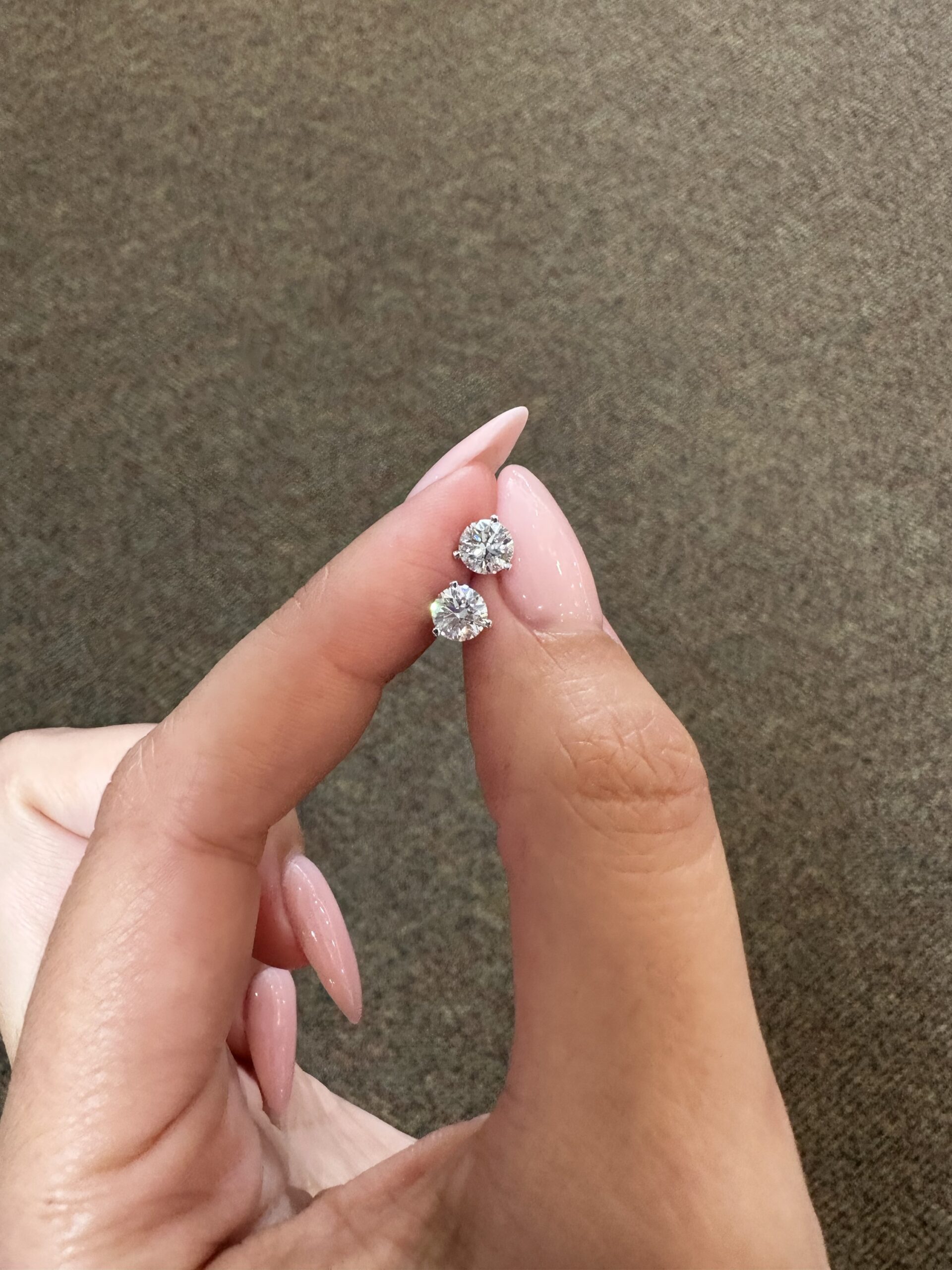 14k White Gold 1.01 Cttw Lab Grown Genuine Round Brilliant Cut Diamonds - Image 9