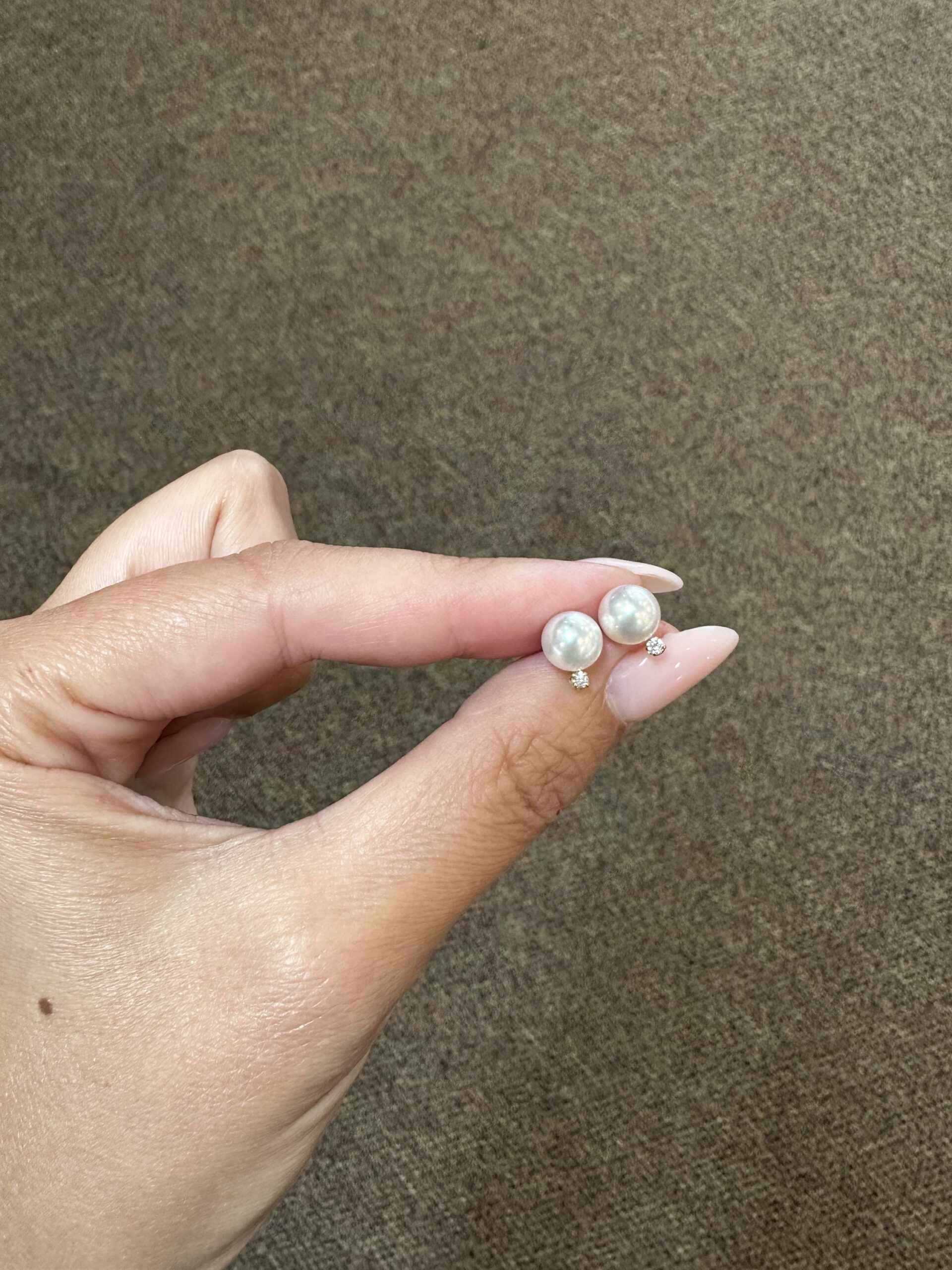 2pcs Heart Shaped Artificial Pearl Stud Earrings For Teenage Girls, Pink  Fashionable Ear Jewelry | SHEIN USA