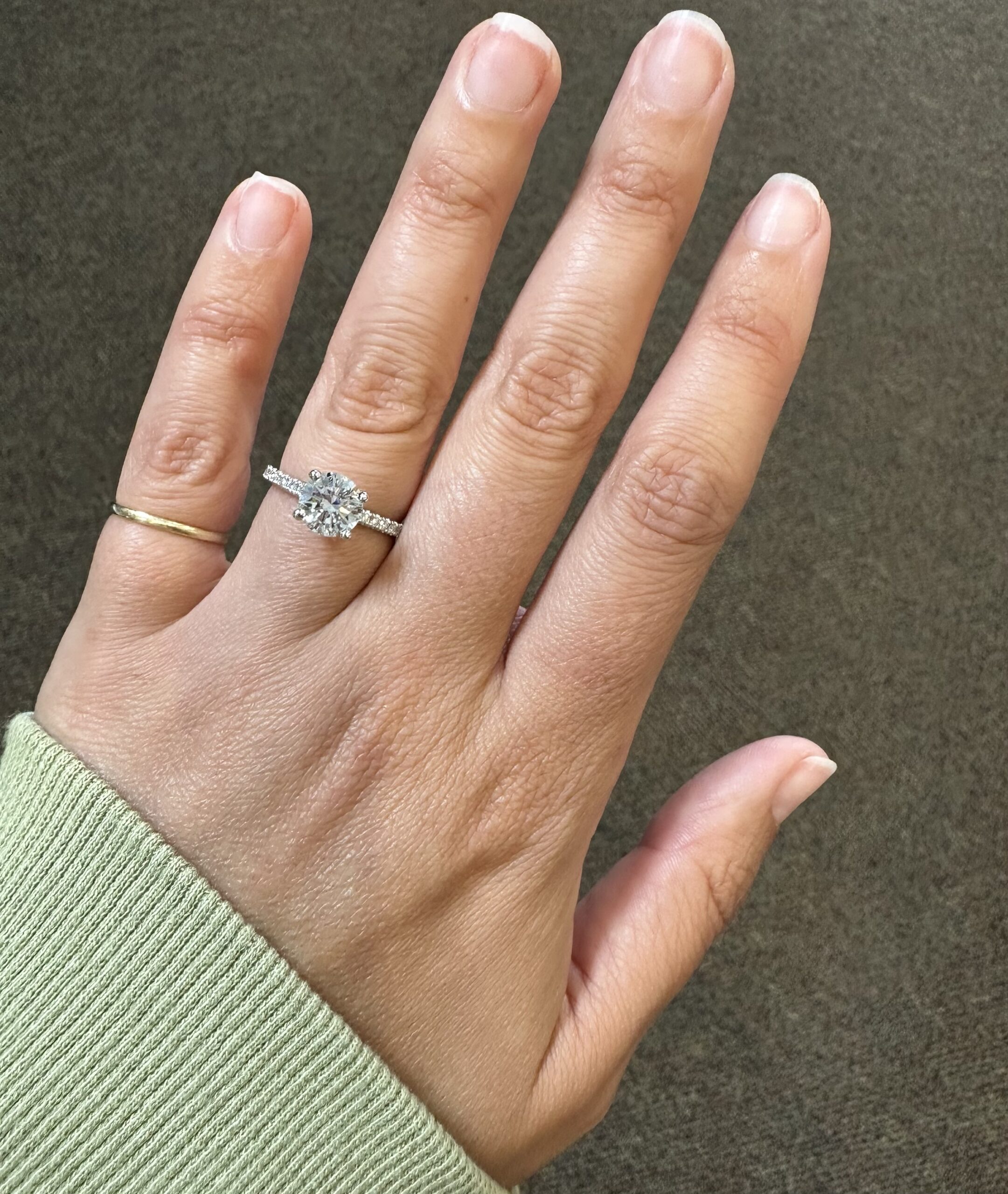 Platinum GIA Certified 1.51 Carat Round Brilliant Cut Diamond Solitaire - Image 45