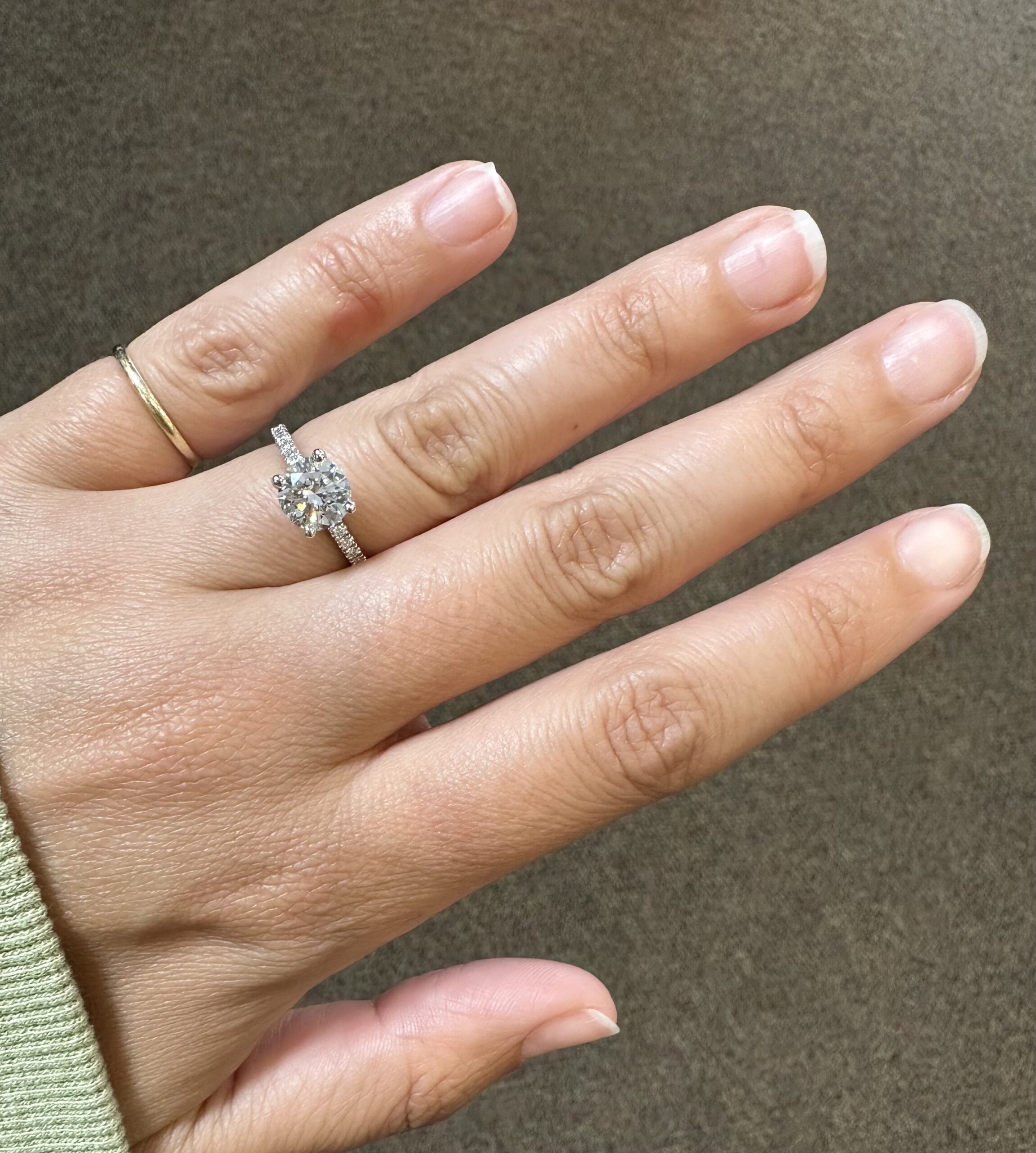 Platinum GIA Certified 1.51 Carat Round Brilliant Cut Diamond Solitaire - Image 47