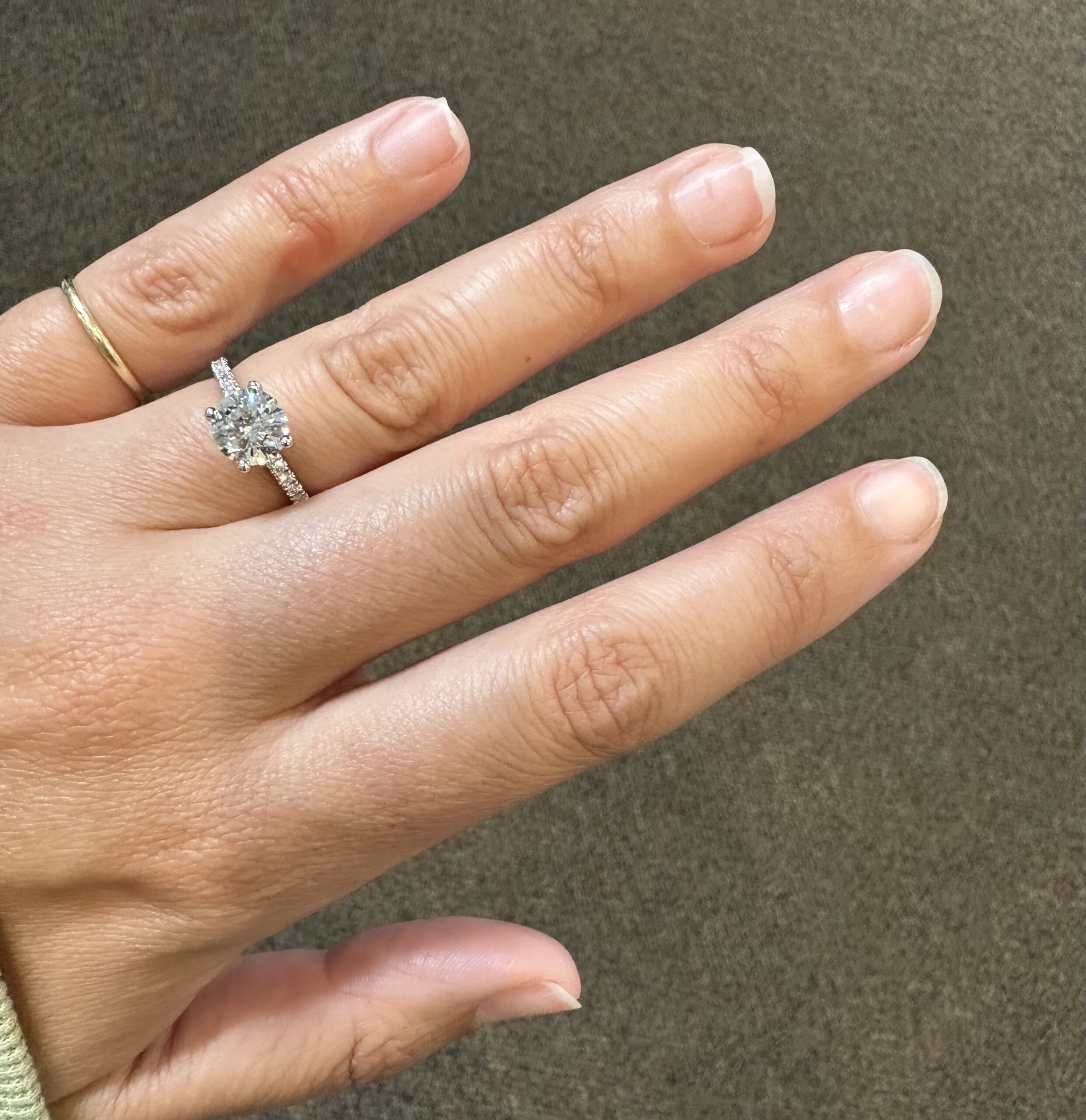 Platinum GIA Certified 1.51 Carat Round Brilliant Cut Diamond Solitaire - Image 48