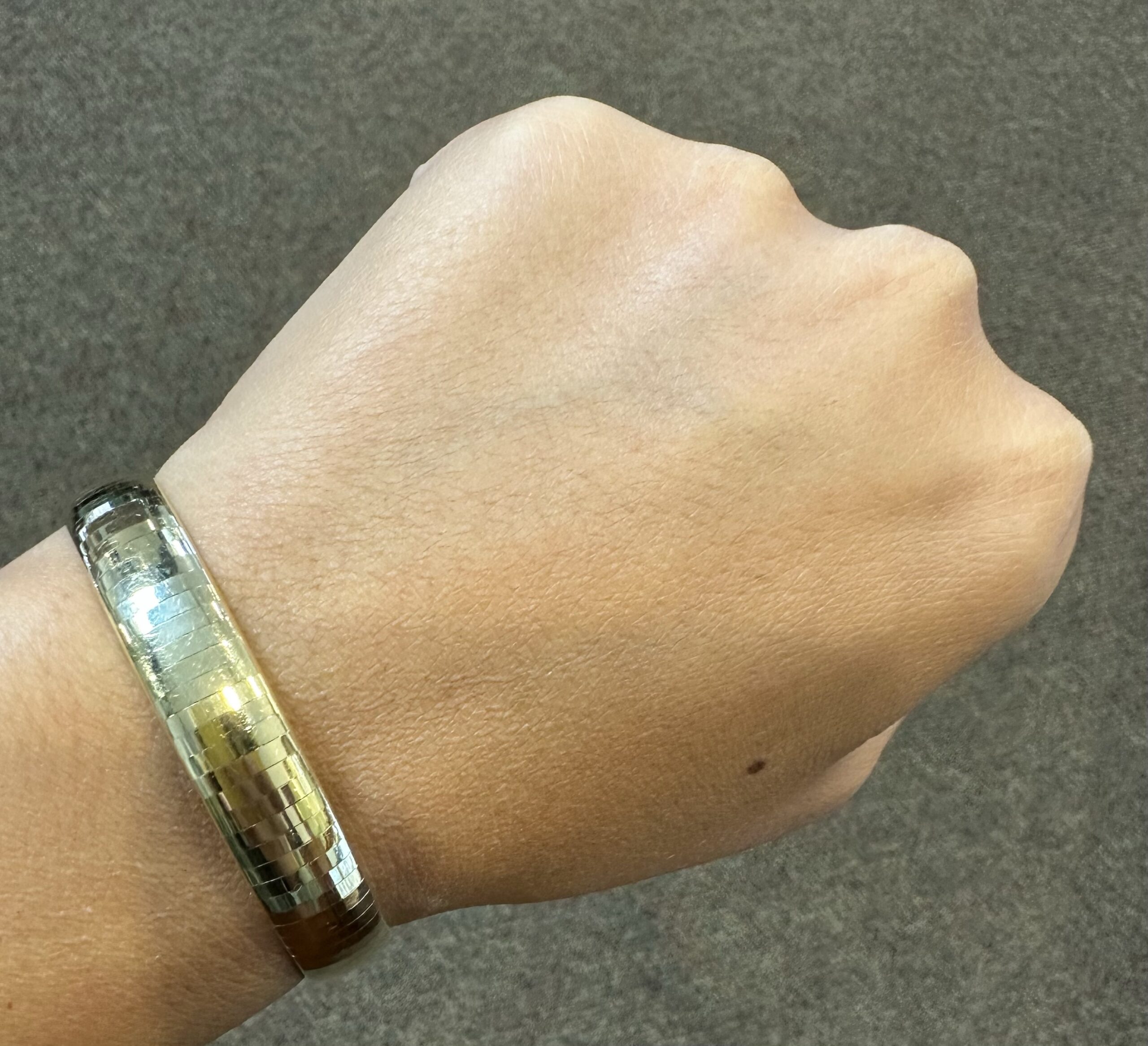 14k Yellow Gold 10 MM Omega Style Flexible Bracelet - Image 25