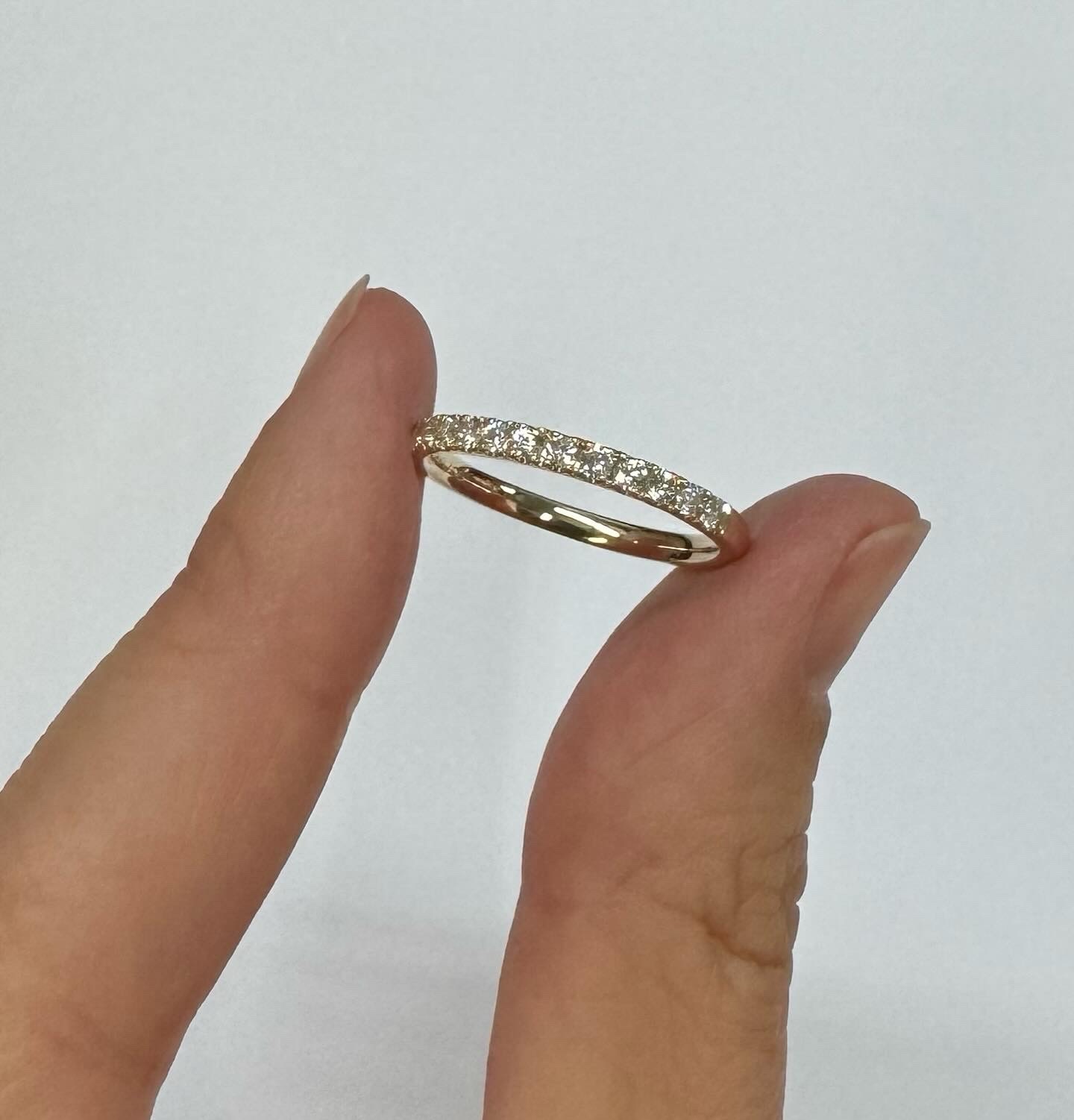 14k White Gold Genuine .60 Cttw Garnet & Diamond 3 Stone Ring – Exeter  Jewelers