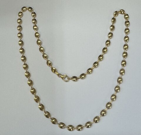 18k Yellow Gold 24” Gucci Link Chain