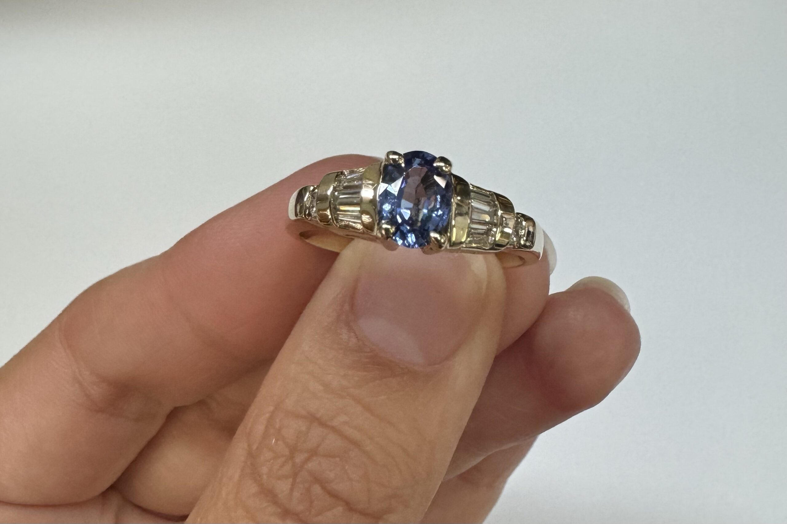 14k Yellow Gold 3/4 Ct Tanzanite & .45 Cttw Genuine Diamond Ring - Image 39