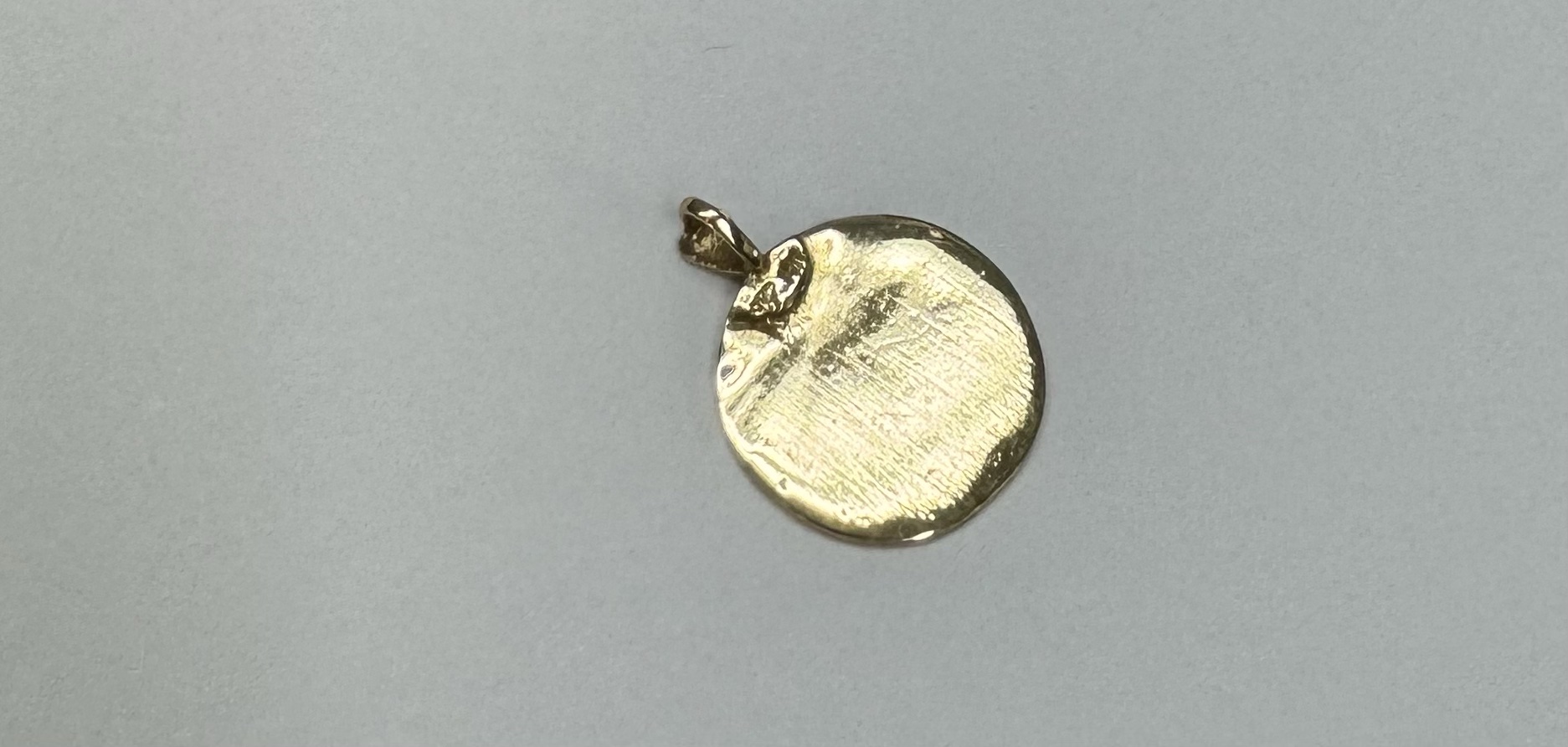 14k Yellow Gold Medic Alert Caduceus Pendant - Image 11