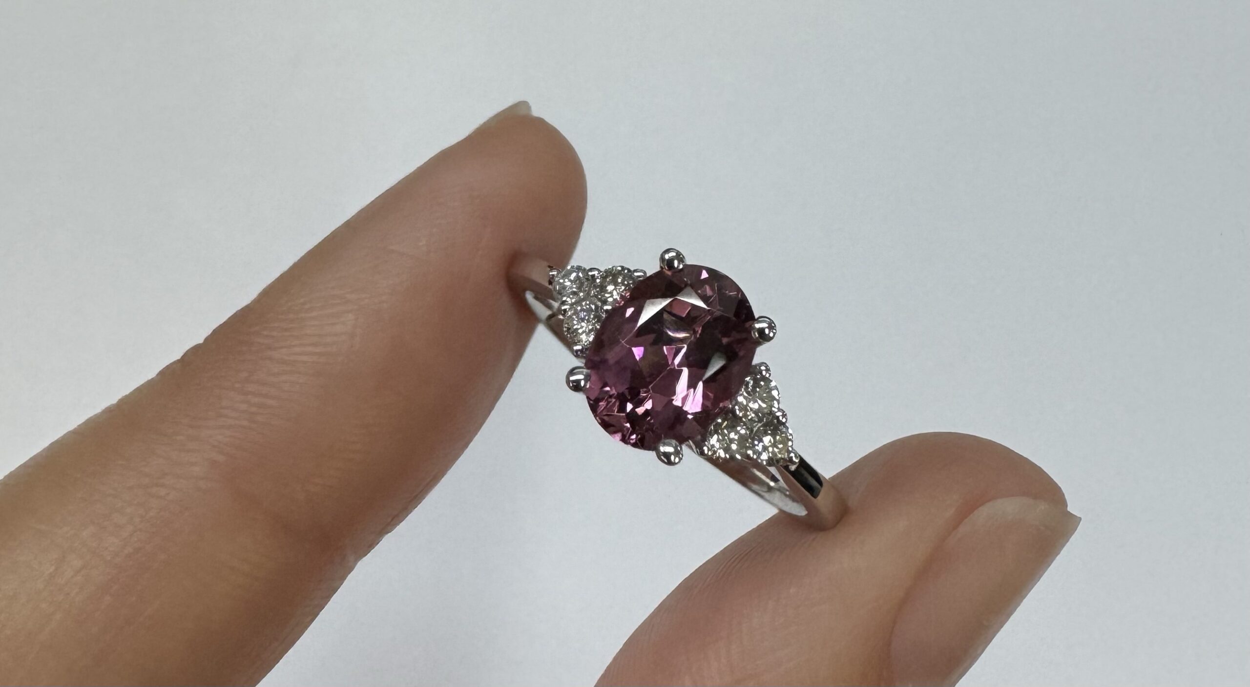 14k Yellow Gold Genuine 1.40 Cttw Pink Tourmaline & Diamond Ring - Image 20
