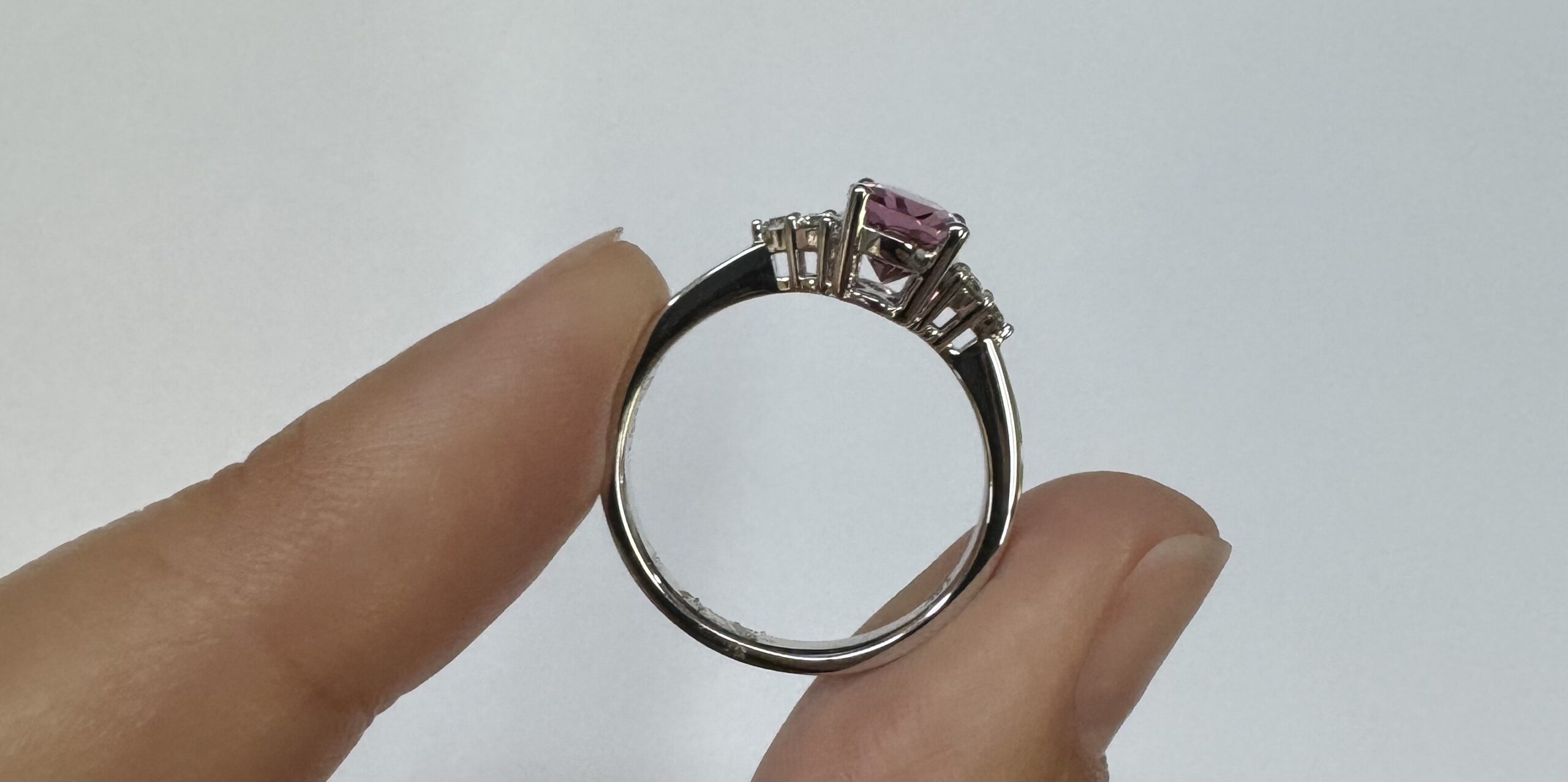 14k Yellow Gold Genuine 1.40 Cttw Pink Tourmaline & Diamond Ring - Image 24