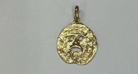 Vintage 18k Yellow Gold Bocca De