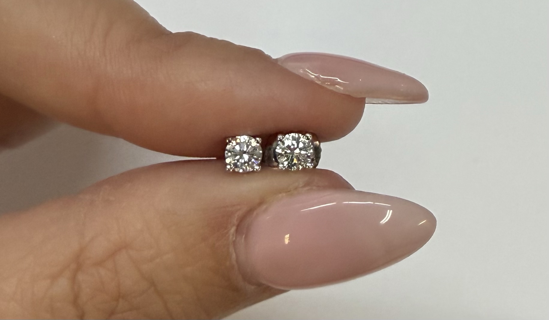 Authentic Tiffany & Co. Platinum Genuine .68 Cttw Round Brilliant Cut Diamond Screw Back Earrings - Image 15