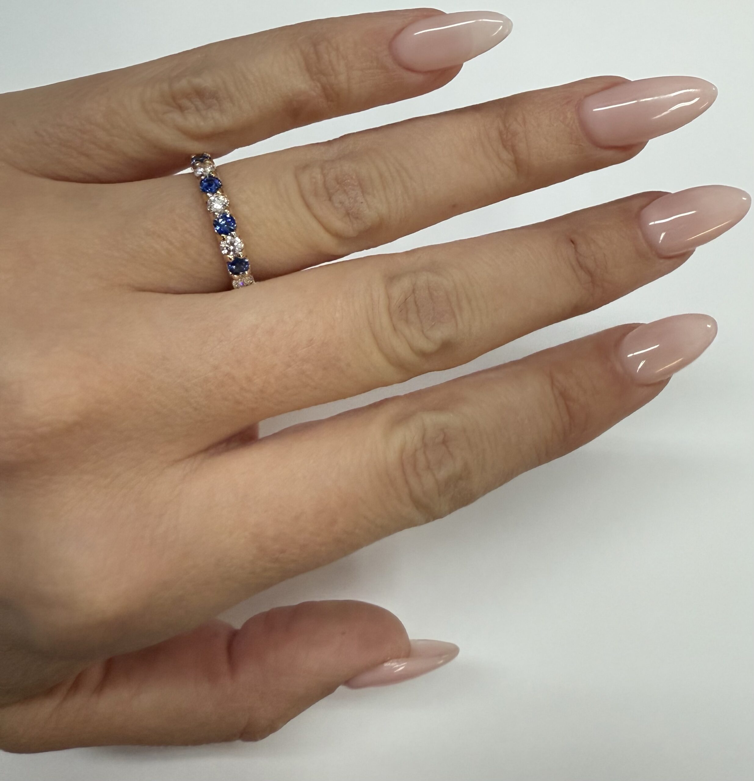 14k Yellow Gold Genuine .57 Cttw Sapphire & .38 Cttw Ring - Image 32