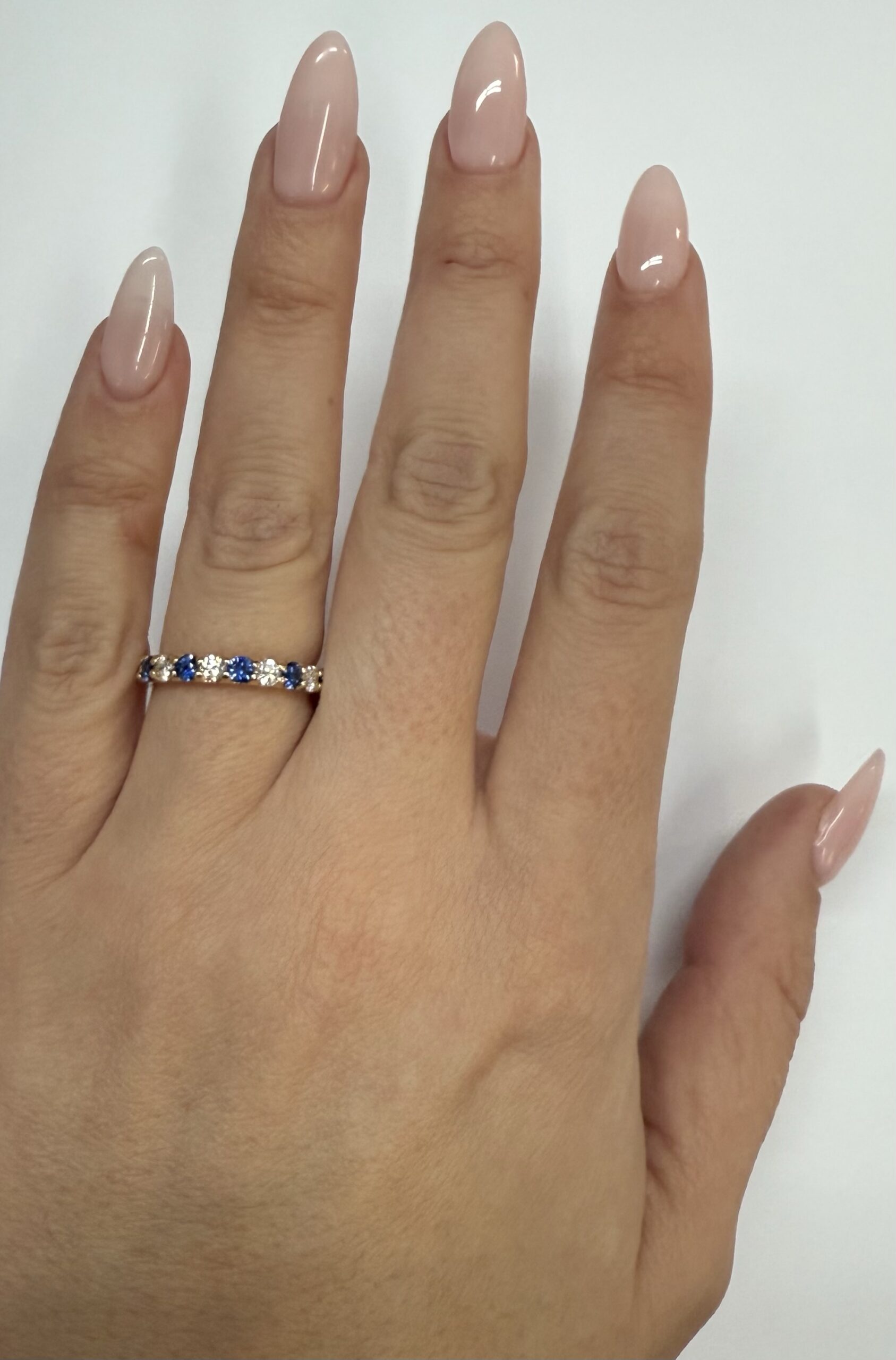 14k Yellow Gold Genuine .57 Cttw Sapphire & .38 Cttw Ring - Image 34