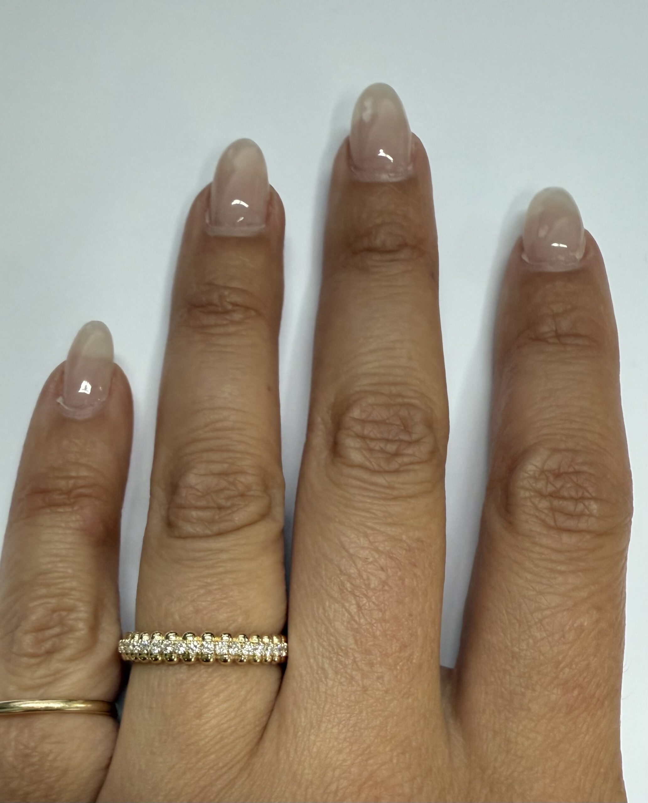 14k Yellow Gold Genuine .39 Cttw Round Brilliant Cut Diamond Beaded Band - Image 29