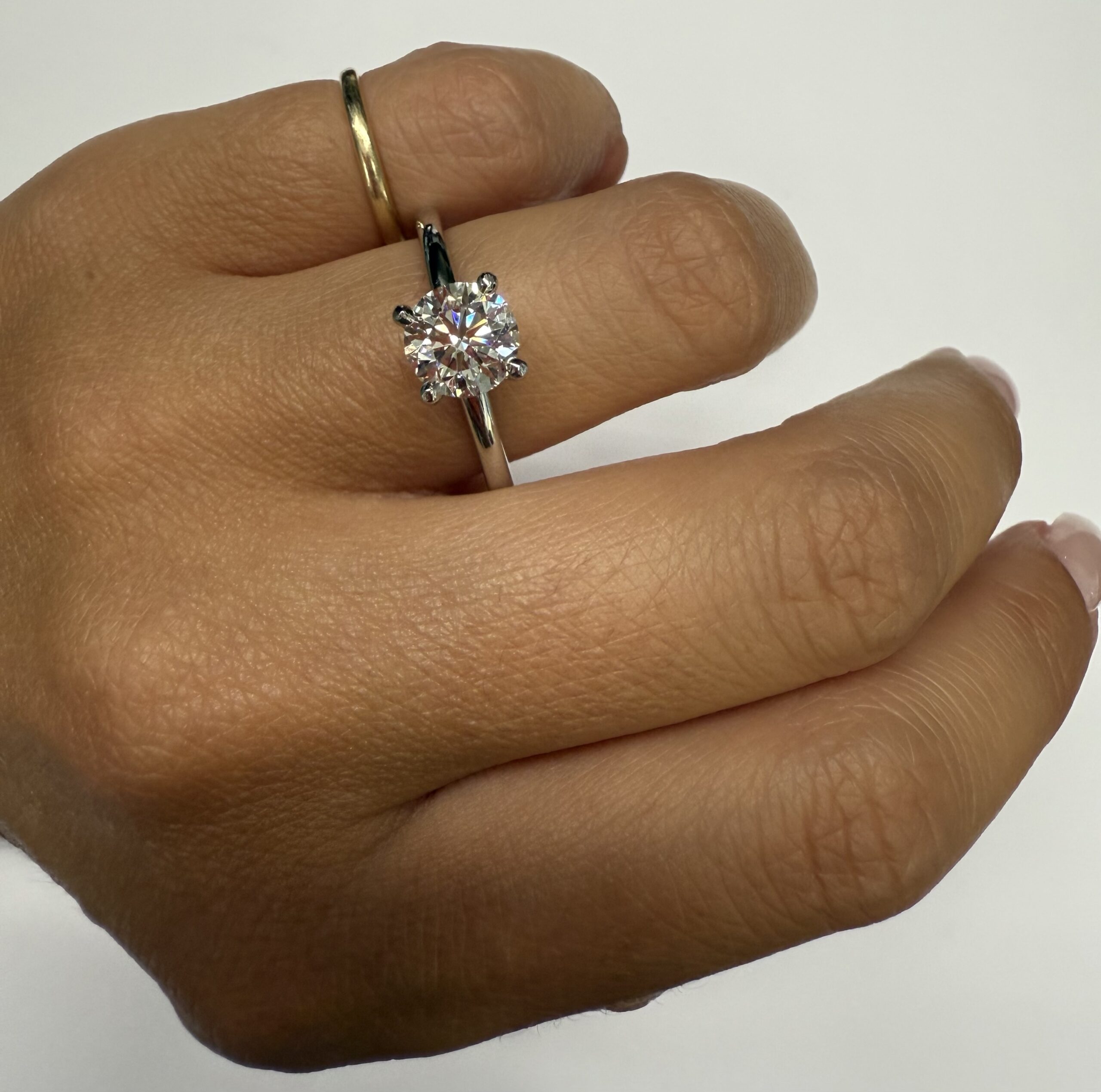 Platinum Genuine Laboratory Grown 1.48 Carat Round Brilliant Cut Diamond Solitaire - Image 26