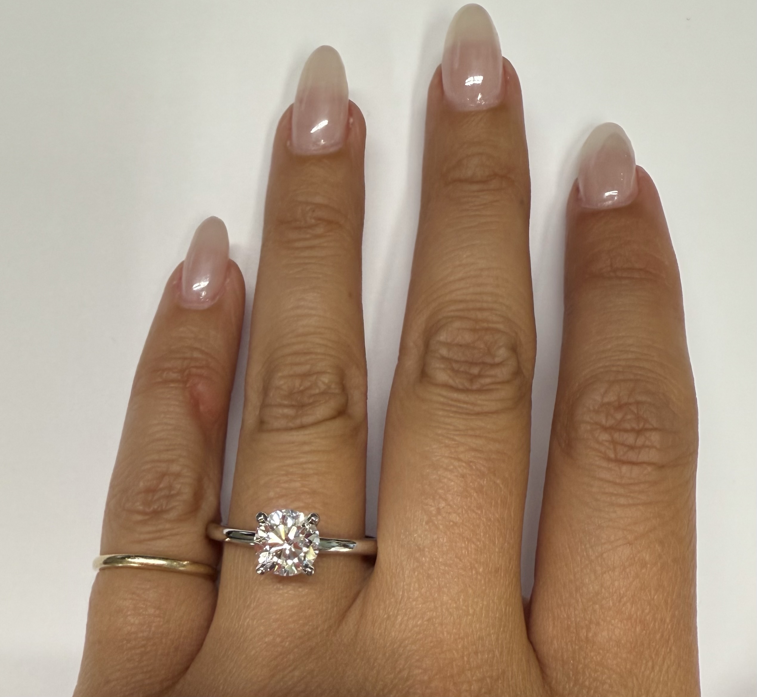 Platinum Genuine Laboratory Grown 1.48 Carat Round Brilliant Cut Diamond Solitaire - Image 29