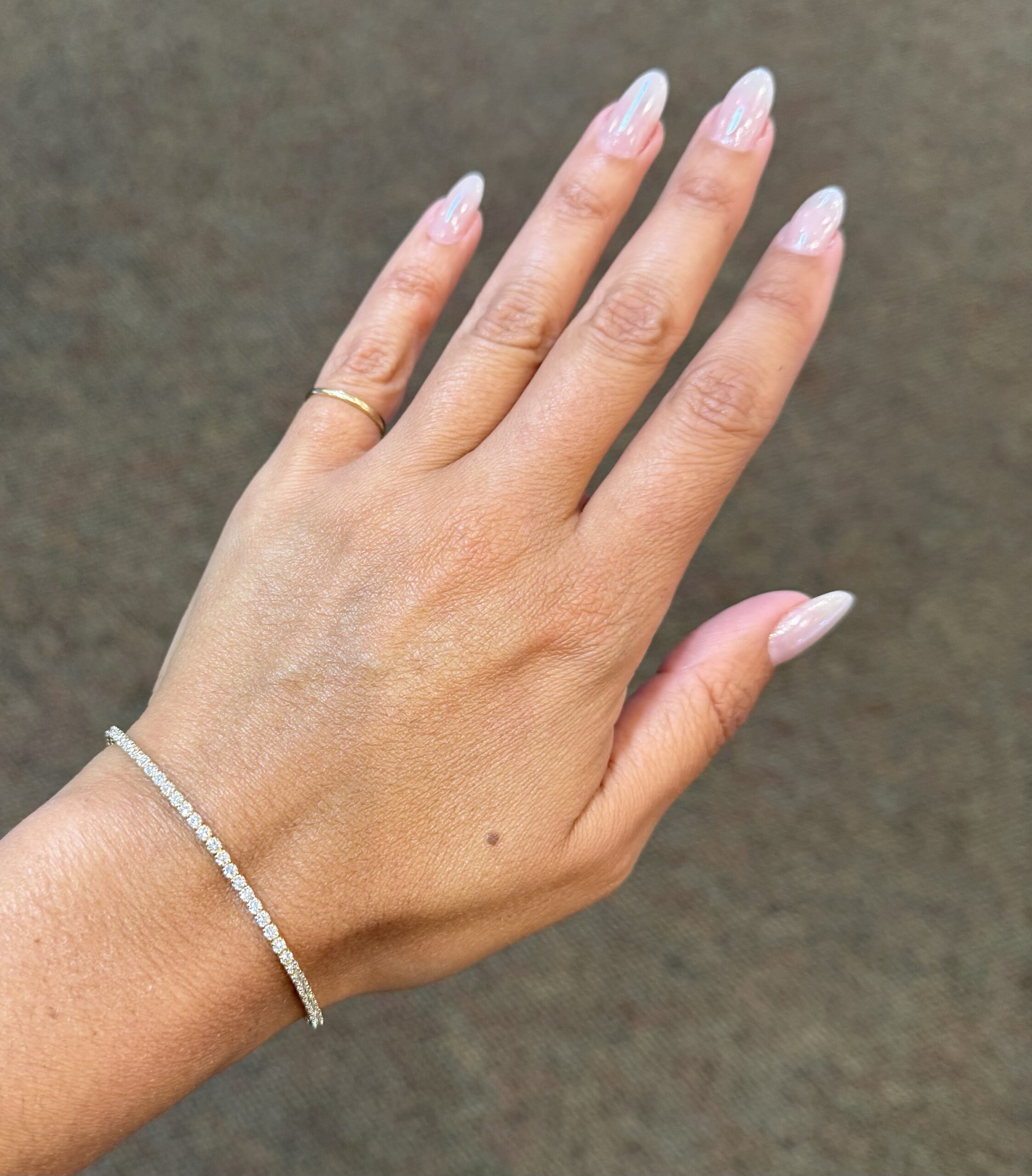 14k Yellow Gold Genuine 2.50 Cttw Round Brilliant Cut Diamond Tennis Bracelet - Image 30