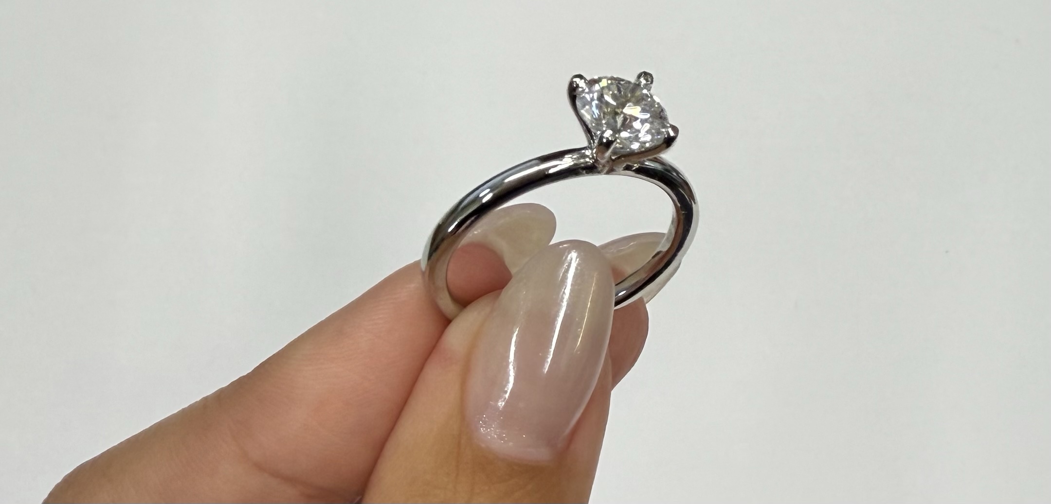 Platinum Genuine Laboratory Grown 1.48 Carat Round Brilliant Cut Diamond Solitaire - Image 13
