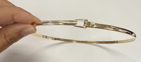 Vintage 14k Yellow Gold Collar Necklace